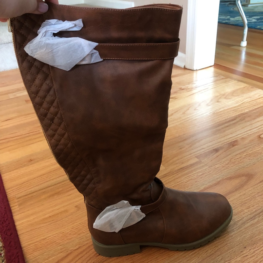 Wide calf boots size 10W